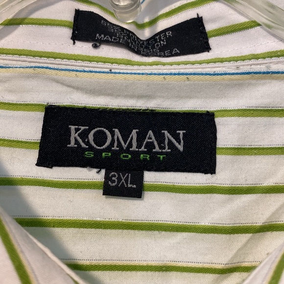 Koman size 3XL Shirt good condition - Picture 3 of 4